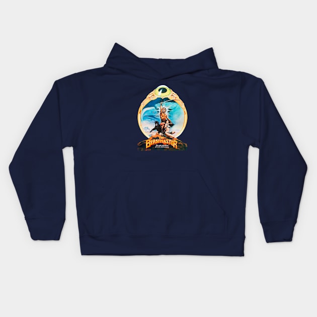 The Beastmaster 1982 Sword Sorcery Kids Hoodie by parashop